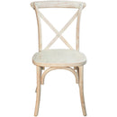 Bardstown X-Back Bistro Style Wooden High Back Dining Chair
