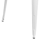 Adana 35.5" Square Metal Dining Table for Indoor and Outdoor Use