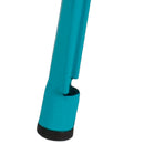 Newark Series 30" High Backless Metal Bar Height Stool with Square Seat for Indoor-Outdoor Use