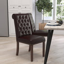 Falmouth Upholstered Parsons Chair with Nailhead Trim