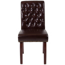 Falmouth Upholstered Parsons Chair with Nailhead Trim