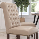 Falmouth Upholstered Parsons Chair with Nailhead Trim
