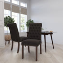 Falmouth Upholstered Parsons Chair with Nailhead Trim