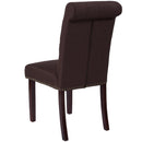 Falmouth Upholstered Parsons Chair with Nailhead Trim