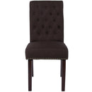 Falmouth Upholstered Parsons Chair with Nailhead Trim