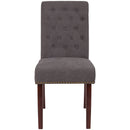 Falmouth Upholstered Parsons Chair with Nailhead Trim