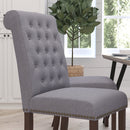 Falmouth Upholstered Parsons Chair with Nailhead Trim