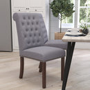 Falmouth Upholstered Parsons Chair with Nailhead Trim
