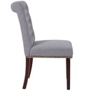 Falmouth Upholstered Parsons Chair with Nailhead Trim