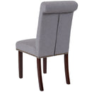 Falmouth Upholstered Parsons Chair with Nailhead Trim