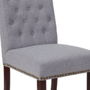 Falmouth Upholstered Parsons Chair with Nailhead Trim