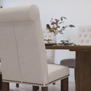 Falmouth Upholstered Parsons Chair with Nailhead Trim