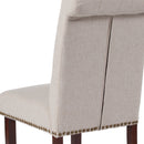 Falmouth Upholstered Parsons Chair with Nailhead Trim
