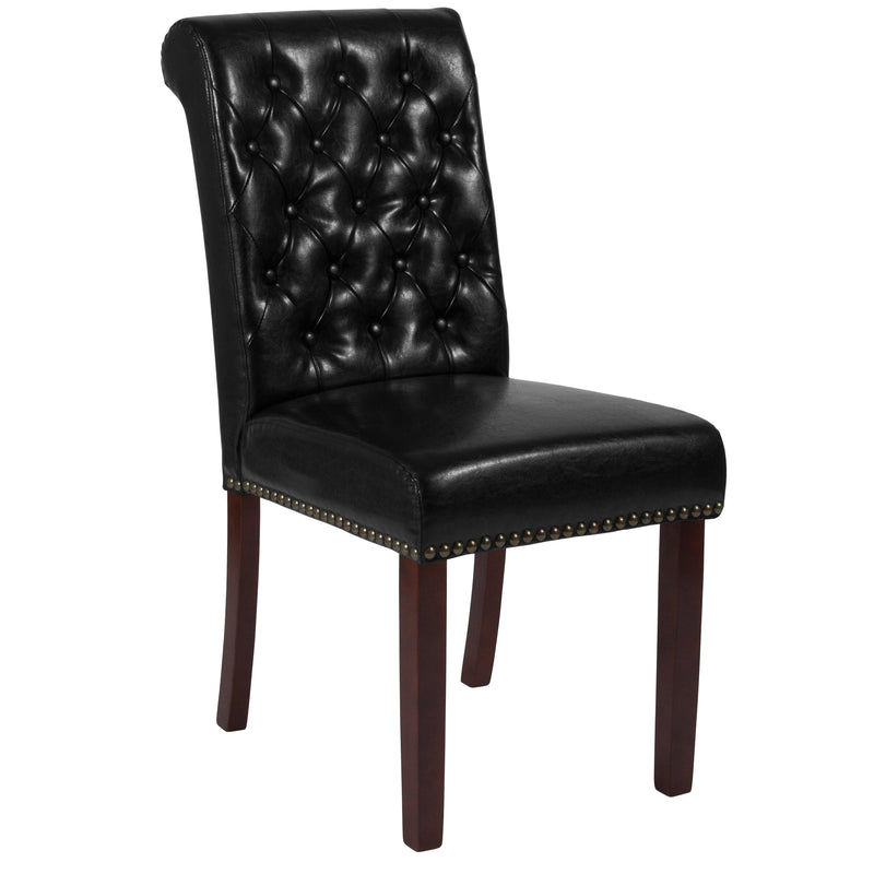 Falmouth Upholstered Parsons Chair with Nailhead Trim
