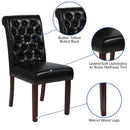 Falmouth Upholstered Parsons Chair with Nailhead Trim