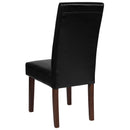 Ellison Mid-Century Panel Back Parsons Accent Dining Chair