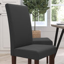 Ellison Mid-Century Panel Back Parsons Accent Dining Chair