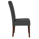Ellison Mid-Century Panel Back Parsons Accent Dining Chair