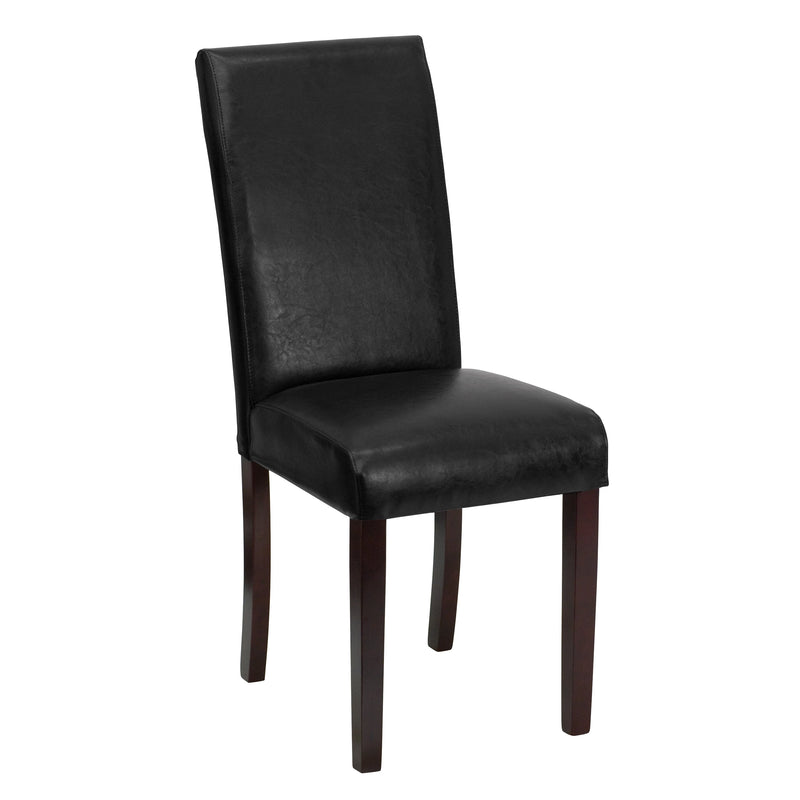 Vallia Series Panel Back Parson's Chair for Kitchen, Dining Room and More