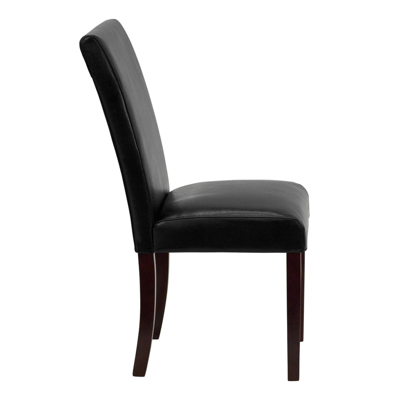 Vallia Series Panel Back Parson's Chair for Kitchen, Dining Room and More