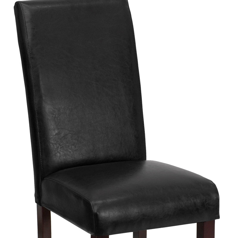 Vallia Series Panel Back Parson's Chair for Kitchen, Dining Room and More