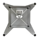 Set of 4 Sloane 18" High Backless Stacking Dining Stools with Durable Metal Frame