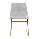 Carrollton 18 inch Faux Leather Bucket Seat Dining Chairs, Set of 2