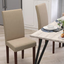 Ellison Mid-Century Panel Back Parsons Accent Dining Chair - Set of 4