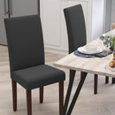 Ellison Mid-Century Panel Back Parsons Accent Dining Chair - Set of 4