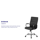 Milano  High Back Office Chair with Padded Arms