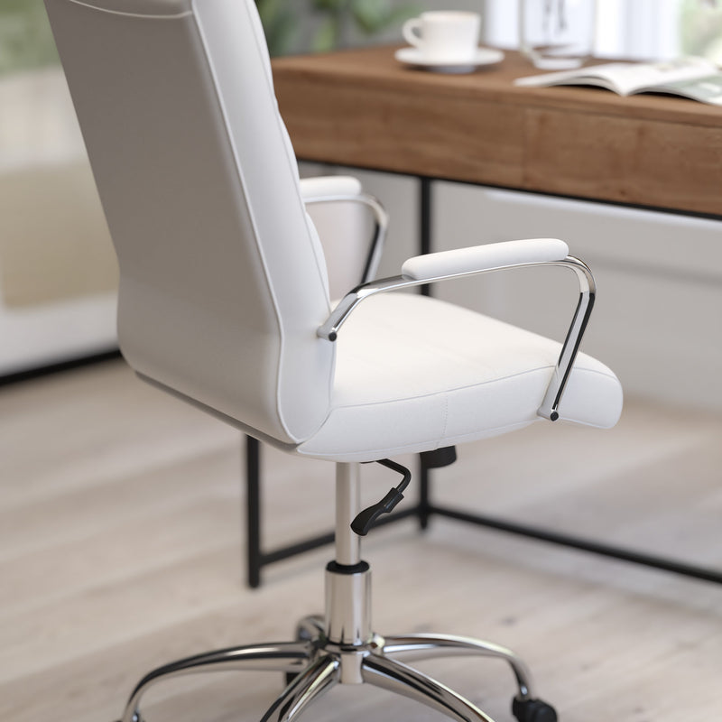 Milano  High Back Office Chair with Padded Arms