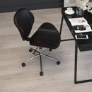 Roisin Mid-Back Ergonomic Executive Swivel Office Chair With Tilt-Lock and Tilt Tension Controls