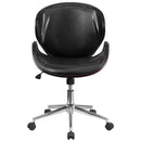 Roisin Mid-Back Ergonomic Executive Swivel Office Chair With Tilt-Lock and Tilt Tension Controls