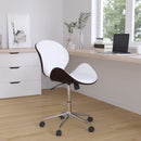 Roisin Mid-Back Ergonomic Executive Swivel Office Chair With Tilt-Lock and Tilt Tension Controls