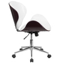 Roisin Mid-Back Ergonomic Executive Swivel Office Chair With Tilt-Lock and Tilt Tension Controls