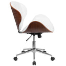 Roisin Mid-Back Ergonomic Executive Swivel Office Chair With Tilt-Lock and Tilt Tension Controls