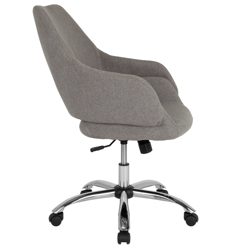 Antwerp Ergonomic Executive Mid Back Office Chair with 360° Swivel and Height Adjustment