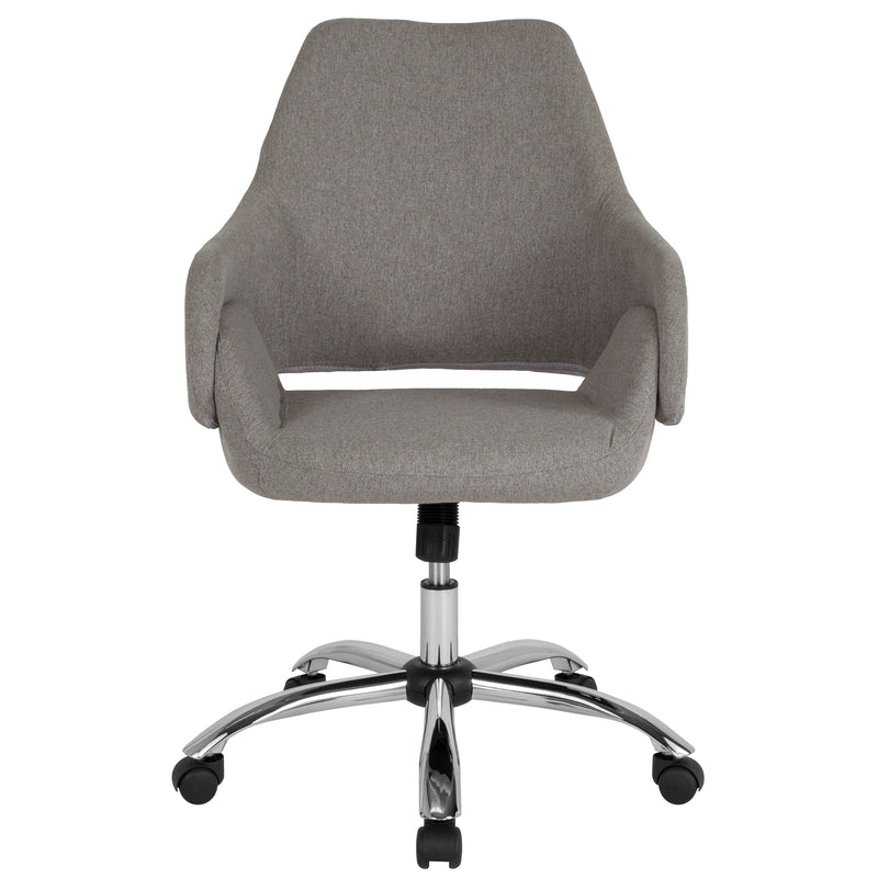 Antwerp Ergonomic Executive Mid Back Office Chair with 360° Swivel and Height Adjustment