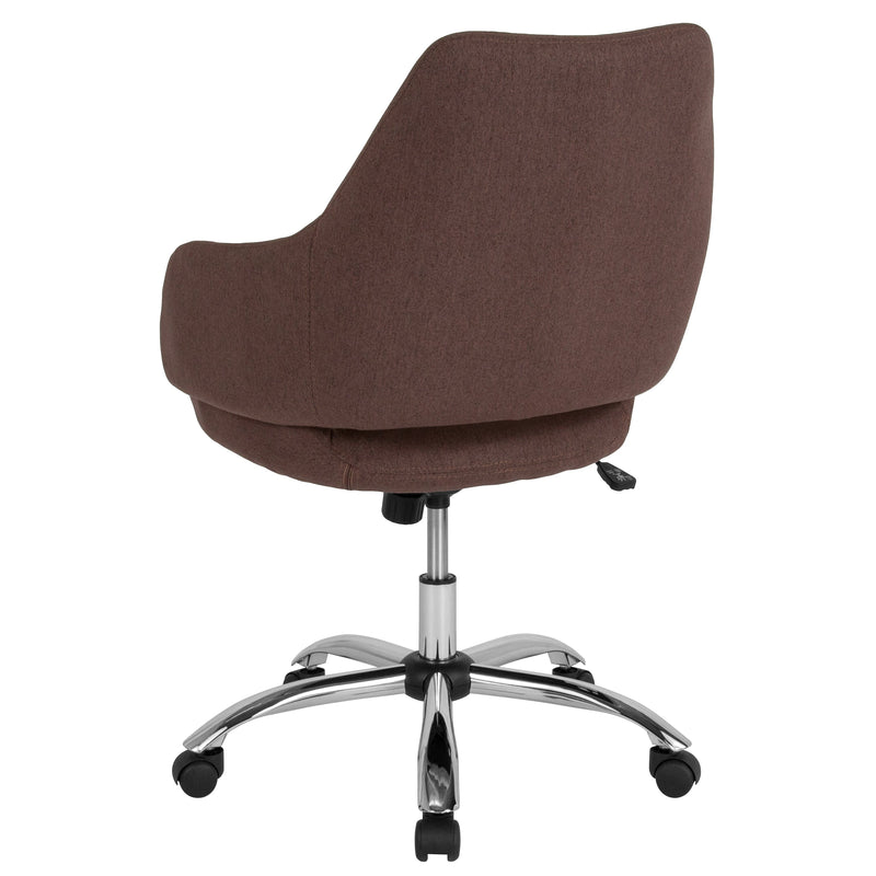 Antwerp Ergonomic Executive Mid Back Office Chair with 360° Swivel and Height Adjustment