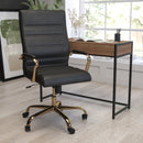 Milano  High Back Office Chair with Padded Arms