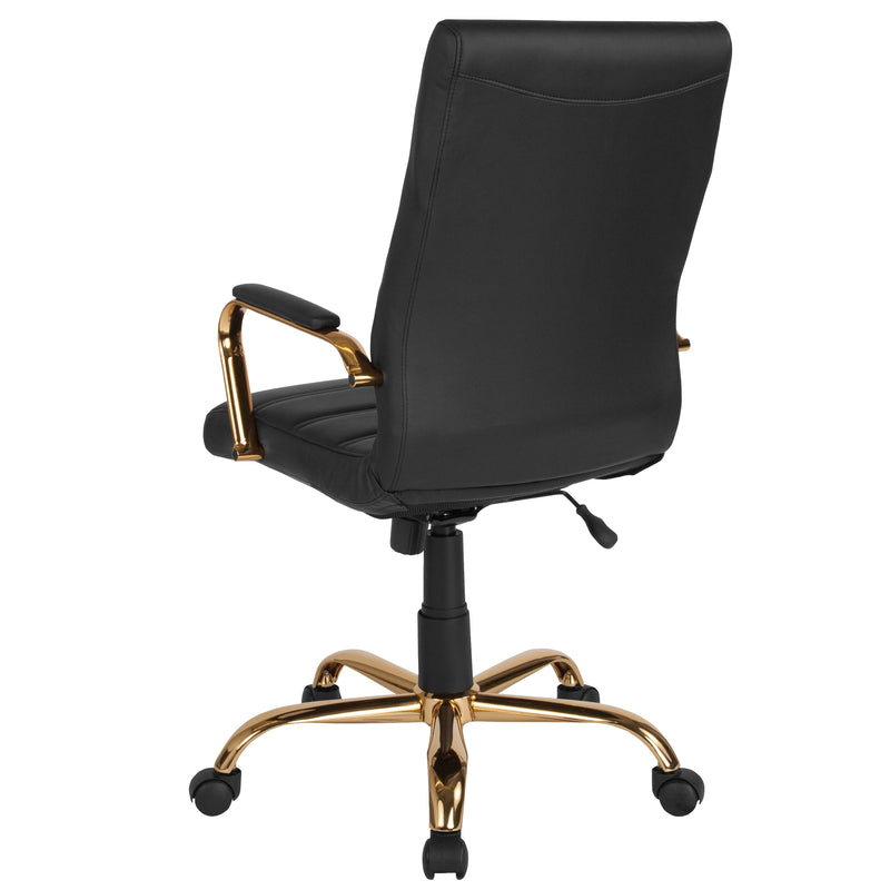Milano  High Back Office Chair with Padded Arms