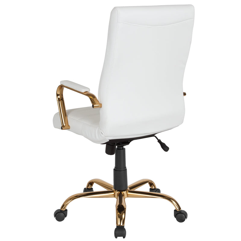 Milano  High Back Office Chair with Padded Arms