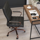 Milano  High Back Office Chair with Padded Arms