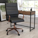 Milano  High Back Office Chair with Padded Arms