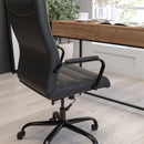 Milano  High Back Office Chair with Padded Arms