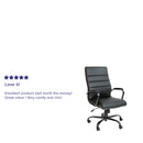 Milano  High Back Office Chair with Padded Arms