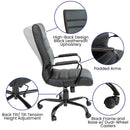 Milano  High Back Office Chair with Padded Arms