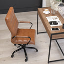 Milano  High Back Office Chair with Padded Arms