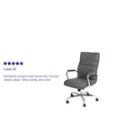 Milano  High Back Office Chair with Padded Arms