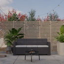 Ewan Fire Pit 22.5" Iron Folding Wood Burning Outdoor Fire Pit For Patio, Backyard, Camping, Picnics With Spark Screen And Poker